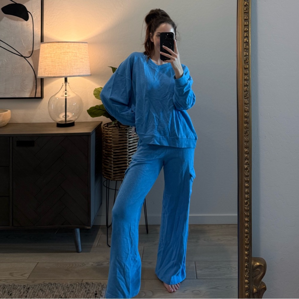 Colsie Blue Matching Lounge Set NWT